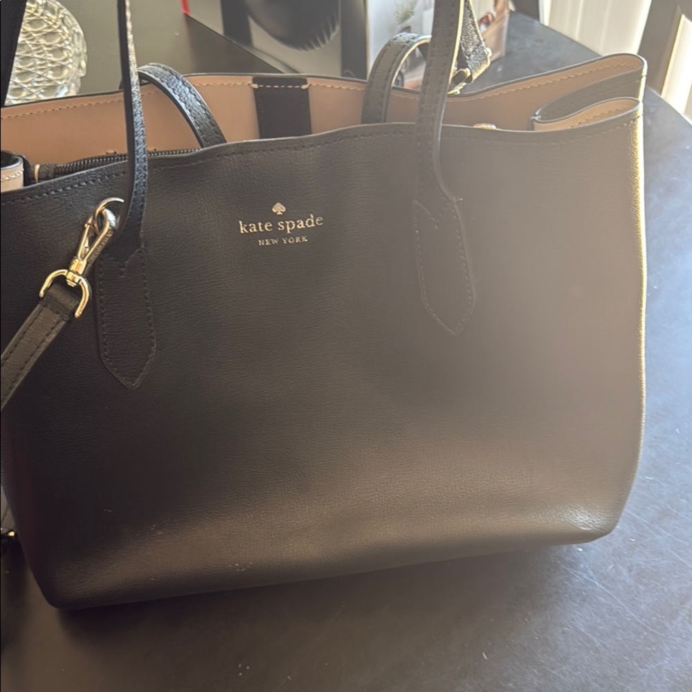 Kate Spade Black Tote with Classic Design